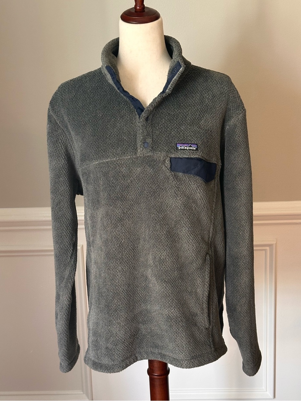 Patagonia Mens Re-Tool Snap-T Pullover size XL